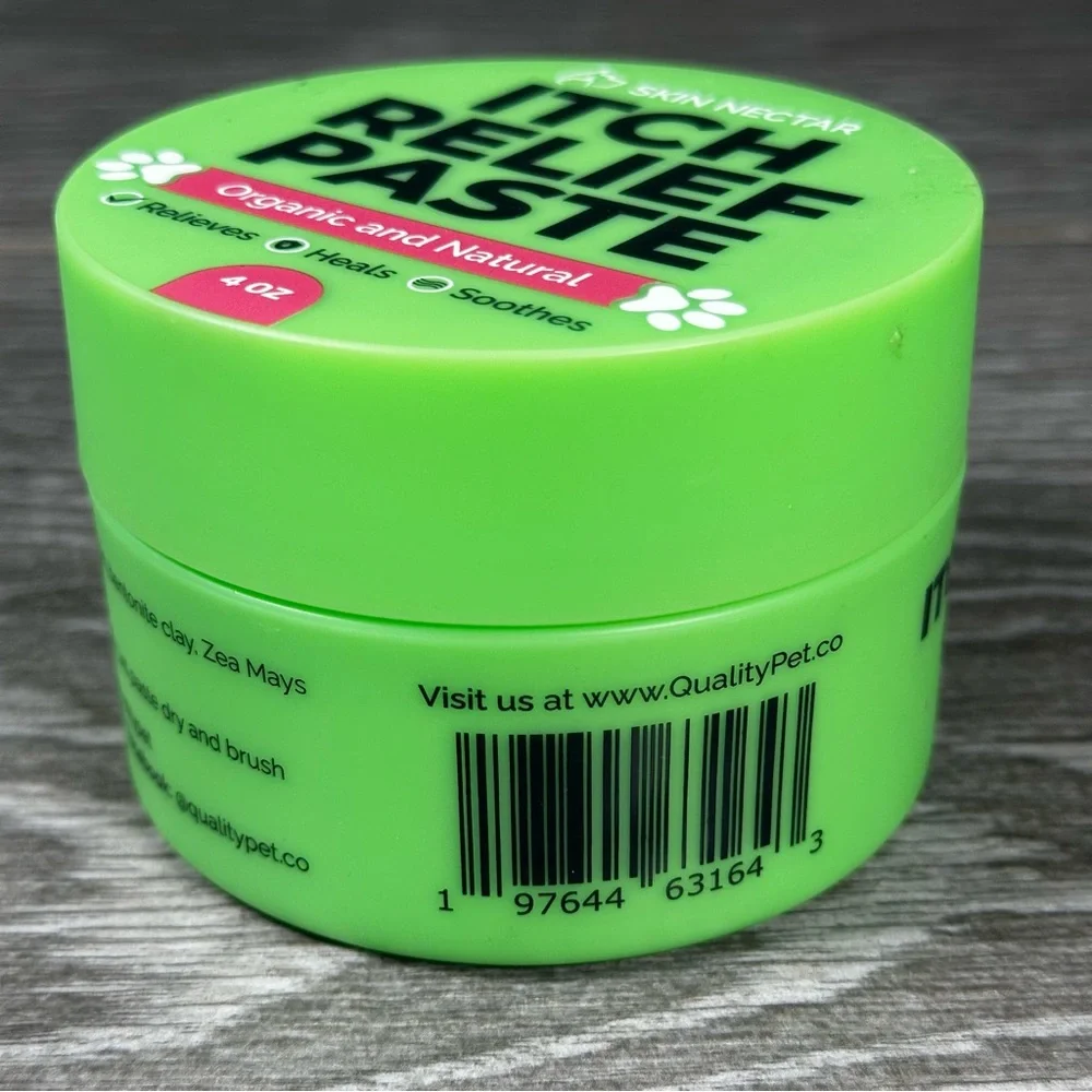 Skin Nectar Itch Relief Paste For Dogs Cats Organic And Natural 4oz